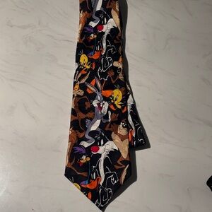 Vintage Looney Tunes Character Tie